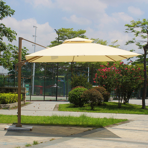 Paraguas de aluminio impermeable moderno para piscina, patio exterior, hoteles, <span class=keywords><strong>sombrilla</strong></span> UV, muebles de exterior - Product Image 3