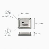 Sistemas Móviles de Altímetro/Barómetro, Sensor de Presión Digital, Nuosi NS2520, I2C/SPI