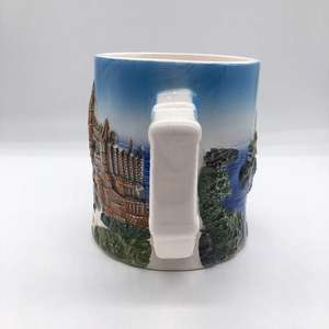 Cattedrale di de Mallorca Spagna 3D Rilievo Dipinto A Mano di Ceramica Tazza di Caffè Tazza di Mestiere Handmade Turista Souvenir Collection - Product Image 4