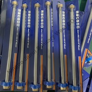 JiuRui HB-L-020 высококачественные Плетеные Гибкие шланги из нержавеющей стали с прочной латунной фурнитурой для сантехники - Product Image 1