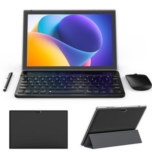 Hot bán kinh doanh Tablet PC với 10.1 inch bàn phím chuột da trường hợp điện dung Màn hình Quad Core Bộ vi xử lý cho giáo dục - Product Image 1