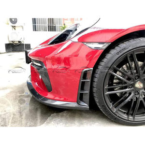 Per <span class=keywords><strong>Porsche</strong></span> 718 Boxster Cayman Aggiornamento GT4 Kit Corpo Anteriore Paraurti Posteriore <span class=keywords><strong>Lip</strong></span> Divisori Mento Spoiler Diffusore - Product Image 3