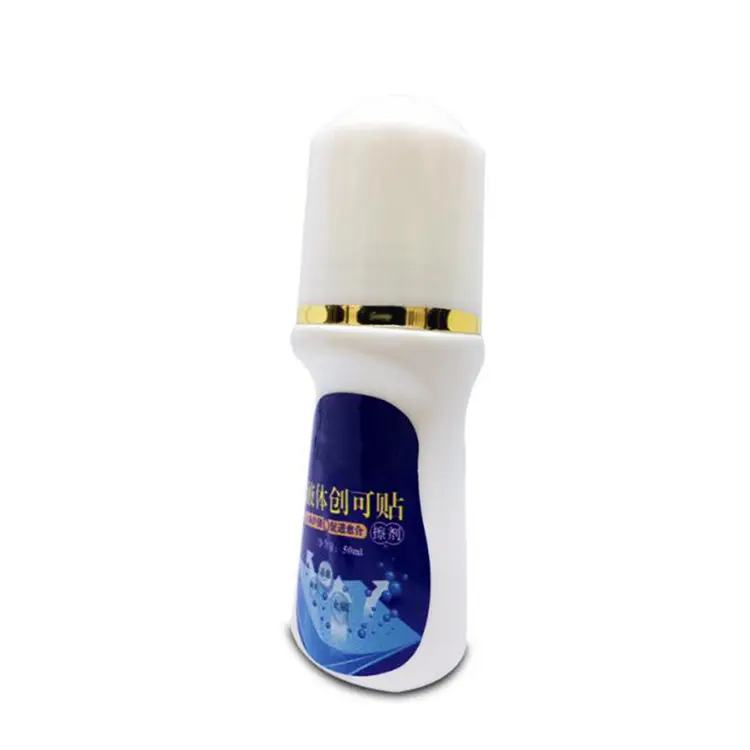 50ML perban cair tahan air penyembuhan luka Gel luka Patch medis perekat & bahan jahit Kelas II