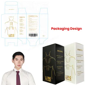 Label produk/desain manual kotak kemasan/tas desain AI CAD templat Die-cut Makanan & Minuman kemasan Adobe Design Service