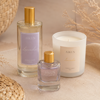 AIKUN Coffret Cadeau Personnalisé avec Logo, Échantillon d'Un Jour, Parfum Naturel Longue Durée, Diffuseur d'Arômes de Luxe