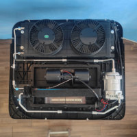 Climatiseur de toit DEFU DR5 pour voiture, camping-car et camion, 12V/24V, compresseur scroll, capacité de refroidissement 2000-3000W