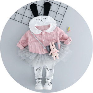 Disfraz de Princesa para Niña, Venta al por Mayor, Leggings con Volantes y Camiseta Larga, Conjunto de Ropa para Niña, Compra Directa de China - Product Image 6