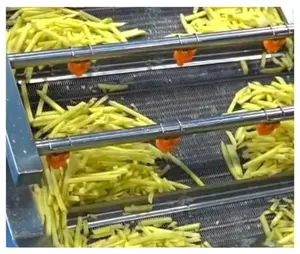 Hoge Kwaliteit Lage Prijs Volautomatische Chips Verwerkingslijn Bevroren Frietjes Maken Machine