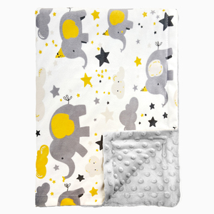 Couverture Bébé Sensorielle Minky à Pois, Vente en Gros, Personnalisée, Douce en Polaire Gaufrée Double Face, Couverture d'Emmaillotage pour Tout-Petits, Certifiée CPC OEKO-TEX, Direct Usine - Product Image 6