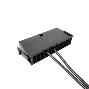 ON/OFF anahtarı ile 24-Pin kadın ATX PSU 24P PC güç kaynağı başlangıç test başlangıç bağlantı kablosu bağlantı hattı - Product Image 3