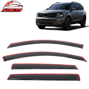 Déflecteurs de vitres latérales en acrylique pour Kia Telluride 20-25, 4 pièces - Product Image 1