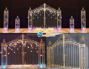 Arco de Metal Moderno y Ligero DSTEXPORTS para Bodas, Diseño Personalizado, Venta al por Mayor, Estilo Monet - Product Image 3