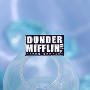 Sming Pin the Office ddibawah Mifflin kertas pesawat Enamel Pin Lapel Pin untuk pakaian bros pada tas ransel lencana - Product Image 2