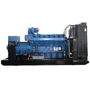 YC6TDG-350B5LC yuchai 350KW 440KVA Economy Methanol Natural Gas Series Generator Set Open Mute Box Type Generator