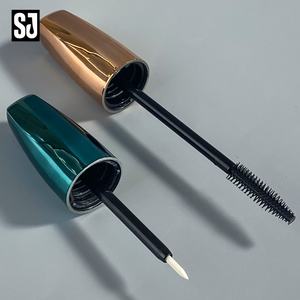 <span class=keywords><strong>Tube</strong></span> de mascara et de gloss à lèvres transparent rond en plastique de 5 ml, style Sujiang, avec logo personnalisé et tête de brosse pour cosmétiques - Product Image 6