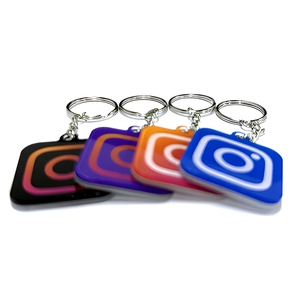 Personalized Custom <b>Acrylic</b> RFID Mini Tag T5577 NFC Keychain for Payment and Social Media - Product Image 4