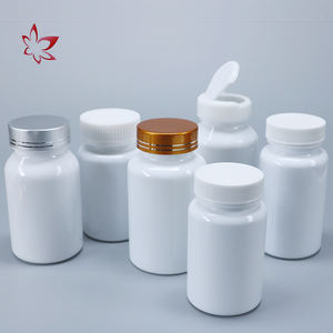 Customize Medicine/ Pharmaceutical/ Capsule/ Health Supplement Vitamin <b>Product</b> PET White Bottle with Customize Flip Top Cap - Product Image 5