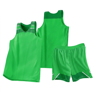 Ensemble d'uniformes de basketball personnalisés pour adultes, respirant, antibactérien, séchage rapide, grande taille, maillot d'été pour équipe complète, 100 % polyester - Product Image 2