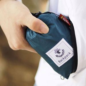Muestra gratuita: Mochila plegable para exteriores, ligera, espaciosa e impermeable, fabricada en fábrica, con logo impreso. - Product Image 2