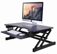 Bureau debout portable et réglable en hauteur en gros avec le prix bas d'usine