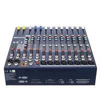 Console de mixage audio professionnelle EFX-8 à 8 canaux avec entrée USB/BT/MP3, effets numériques DSP, contrôleur DJ/console de mixage audio