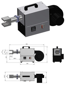 Máquina calefactora de contracción de tubos de calor, arnés de cableado automático, máquina calefactora de tubos de PVC, máquina procesadora de tubos termorretráctiles - Product Image 6