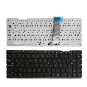 <span class=keywords><strong>Clavier</strong></span> espagnol pour ordinateur portable <span class=keywords><strong>Asus</strong></span> X451 X453 X453M X453MA X453S X453SA, pièce d'ordinateur noire - Product Image 1