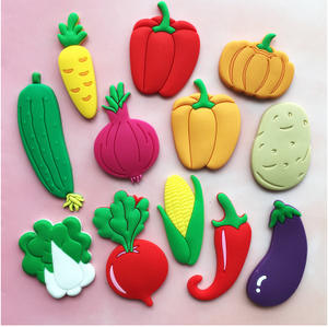 מלאי מכירת חמה תפוח בננה תפוז פירות מגנטים למקרר פירות וירקות מגנטיים לילדים - Product Image 3