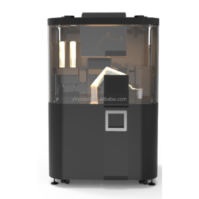 Collaborative Coffee Vending Machine Robot Coffee Machine Capable of Latte Art Commercial Outdoor Robotic Coffee Bar