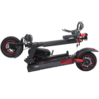 Trottinette électrique tout-terrain pliable en alliage d'aluminium, haute puissance, suspension intégrale, étanche, longue autonomie, directement de l'usine