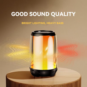 OEM <strong>Mini</strong> Portable RGB Light Wireless for Bluetooth <strong>Speaker</strong> Home Theater Audio <strong>System</strong> for <strong>DJ</strong> Computer Plays Music Portable Woofer - Product Image 4