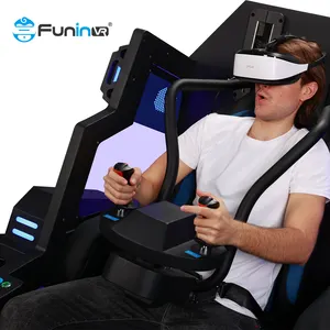 Funin VR Sanal Gerçeklik oyun salonu oyun makinesi 360 Derece silah simülatörü Eğlence Parkı Ekipmanları