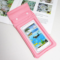Kantong Ponsel Tahan Air untuk iPhone 15 14 13 12 Pro Max XS Samsung, Tas Kering Ponsel