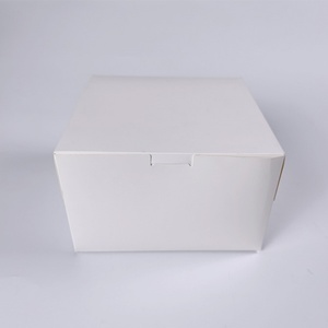 Sunshine 10 Inch Tall Cake <b>Boxes</b> With Window White Cardboard Carrier With Lids for Tier Cakes Wedding Birthday <b>Party</b> - Product Image 2