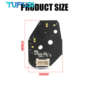 แผงไฟ LED DRL <span class=keywords><strong>สี</strong></span><span class=keywords><strong>ขาว</strong></span>อำพันสำหรับรถฟอร์ด เรนเจอร์ T9 แร็พเตอร์ ลาเรียต ไวลด์แทรค <span class=keywords><strong>XLT</strong></span> ปี 2023 2024 2025 โมดูลไฟเดย์ไลท์แบบ LED Matrix - Product Image 4