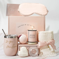 Ensemble cadeau promotionnel personnalisé, bougie parfumée romantique pour femmes, couverture en flanelle, occasions spéciales, anniversaire
