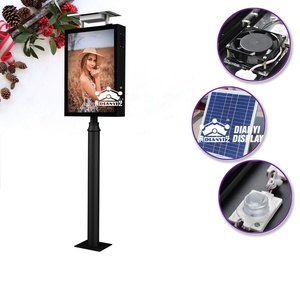 Thành Phố Dự Án Di Chuyển Biển Quảng Cáo Led Ánh Sáng Đăng Quảng Cáo Dẫn Chiếu Sáng Dấu Hiệu Đường Bộ Ngoài Trời Đứng Năng Lượng Mặt Trời Ánh Sáng Đường Phố Hội Đồng Quản Trị - Product Image 1