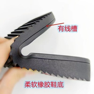 Women Rubber Soles Anti Slip <b>Soft</b> Casual <b>Shoe</b> Replacement Bottom With Wire Groove - Product Image 1