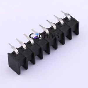 DBT30R-9.5-8P-BK-P Barrier Terminal Block Bent Lead Through Hole,P=9.5mm Connector - Product Image 2