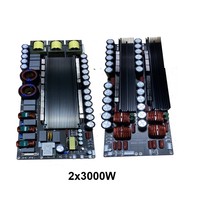 Amplificateur de puissance en métal professionnel neutre de classe D 2 canaux 2x1200W pour KTV Home cinéma et conférence