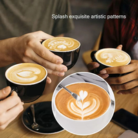 Acier inoxydable Café Art Stylo Café Point Barista Cappuccino Espresso Café Décoration Latte Art Stylo Fantaisie Café Outil