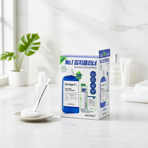 Juego de suero removedor de espinillas de calidad con almohadillas de algodón y raspador de 40P, Extra Super 9 Plus 3X, 250ml, - Product Image 3