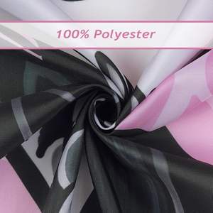 Halloween Pink <b>Shower</b> <b>Curtain</b> <b>Funny</b> Ghostface Scary Skull Bat Gothic Bathroom Home Decor Fabric Waterproof Polyester in Stock - Product Image 4