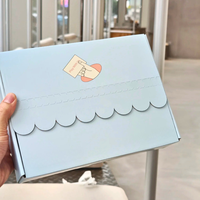 Boîtes d'emballage de luxe avec logo de marque personnalisé Cajas boîte en papier ondulé pour vêtement boîte d'emballage ondulé pour expédition e commerce