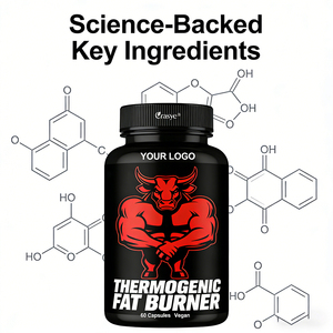 קפסולות שורפות שומן תרמוגניות של יצרן מקורי, פעולה מהירה, ירידה במשקל, תמיכה באנרגיה ובתיאבון - תוסף תה ירוק לגברים ונשים - Product Image 6