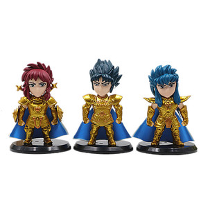 6 unids/set oro Saint Mu Sion Aldebaran SAGA Ares Kanon colección de figuras de acción modelo juguetes PVC figurita muñeca regalo adornos - Product Image 2