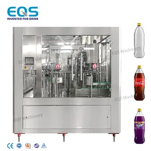 Automatic Carbonated Beverage Soda Sparkling liquid Soft Drinks Filling Machine and capping machine