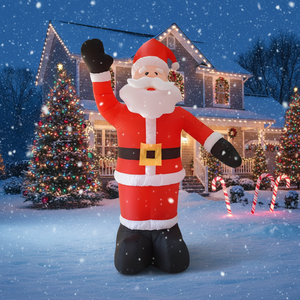 <strong>Santa</strong> Inflatable Model Christmas Decorations Holiday Outdoor Large Cartoon Xmas <strong>40ft</strong> Inflatable <strong>Santa</strong> <strong>Claus</strong> - Product Image 1