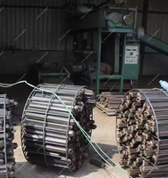 Horno de Carbonización Continua Vertical para Biocarbón y Aserrín de Madera con Ahorro de Energía y Alta Capacidad