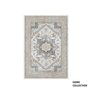 Tapis rectangulaire marocain Wan Xinlong, antidérapant, facile à nettoyer, imprimé, grand format, pour salon et chambre. - Product Image 3